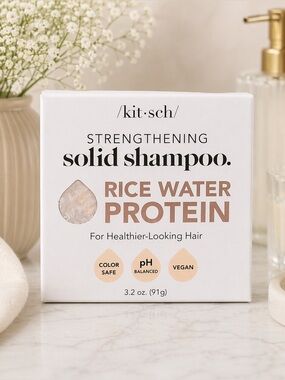 Kitsch Rice Water Protein Shampoo Bar - New in Box